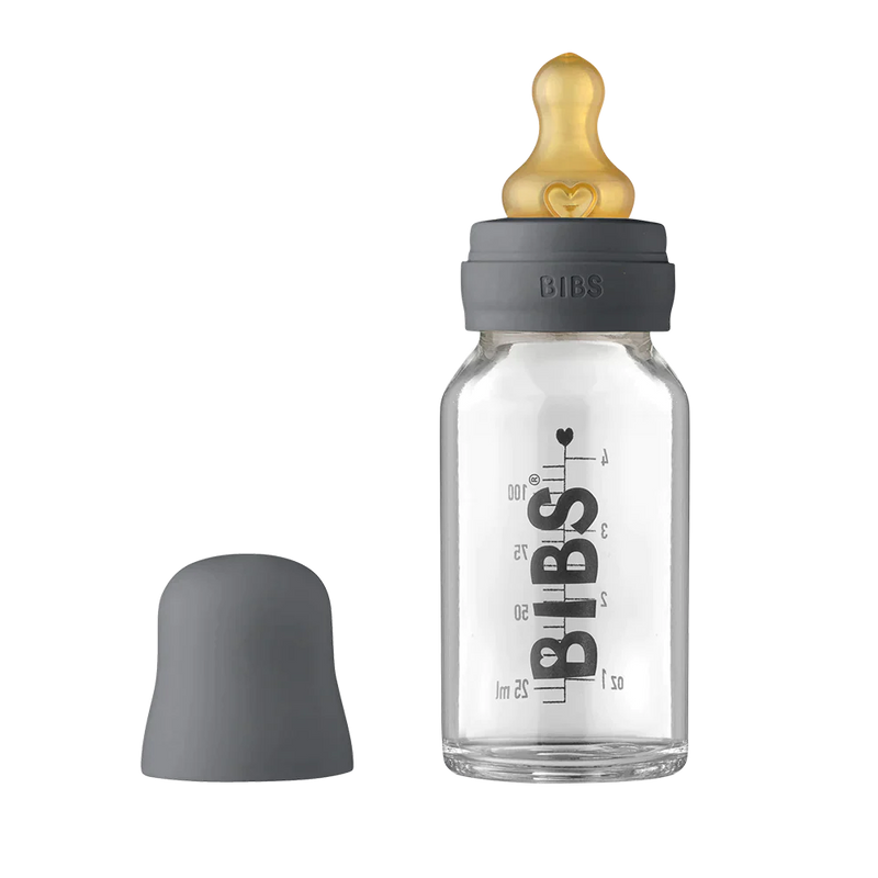 BIBS  Glass Baby Bottle Complete set 120ml