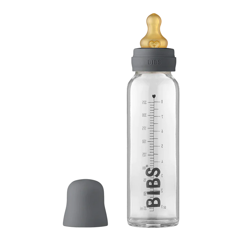 BIBS  Glass Baby Bottle Complete Set 240ml
