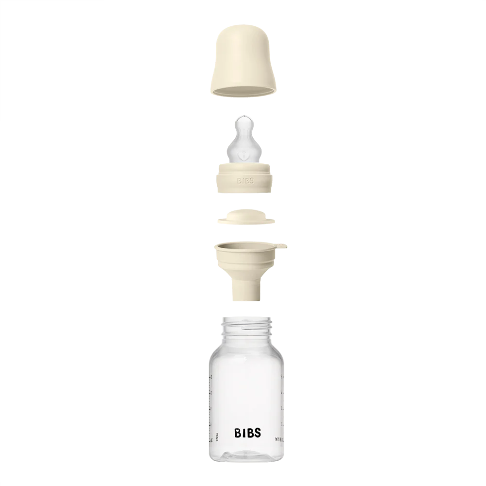 BIBS Baby Bottle Round 150ml