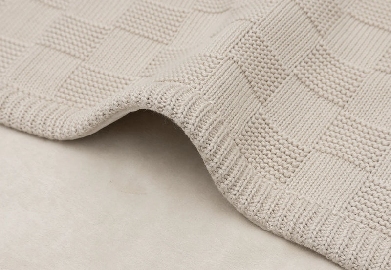 Blanket 75x100cm Box Knit Velvet