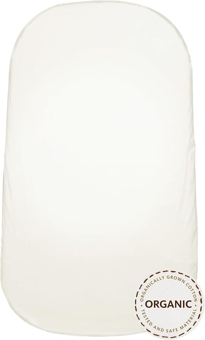 BabyBjörn Baby Crib  Sheet For Baby Crib White Organic