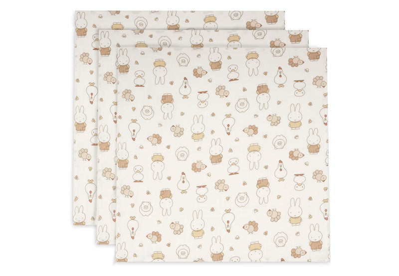 Muslin Cloth 3 pack 70 x70 cm