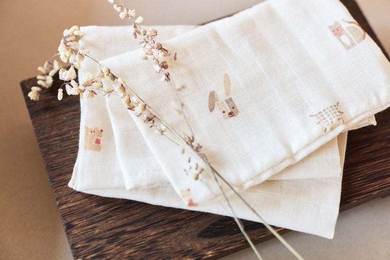 Washcloth Muslin 15x20cm