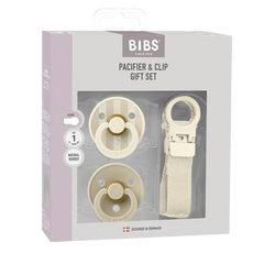 BIBS Pacifier and Loop Clip Gift Set