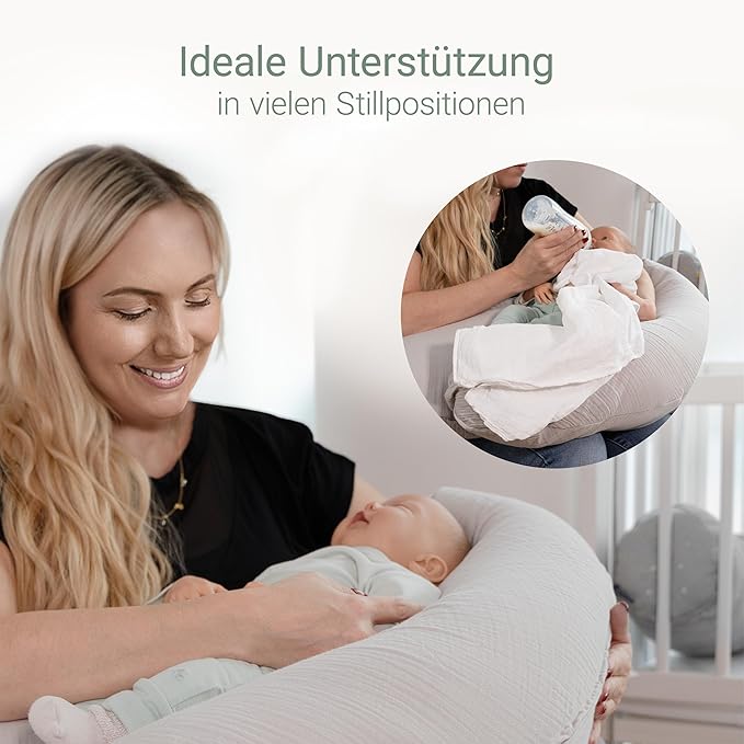 The Dodo Premium Muslin  Nursing Pillow