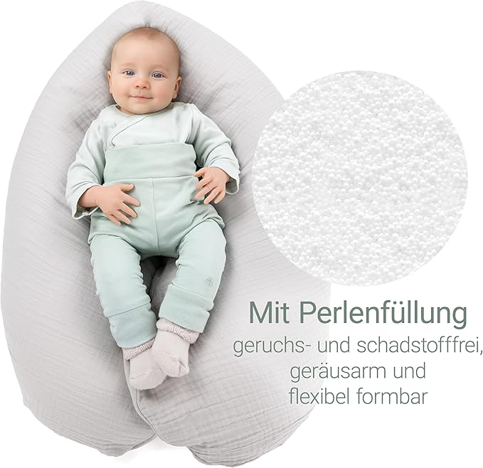 The Dodo Premium Muslin  Nursing Pillow