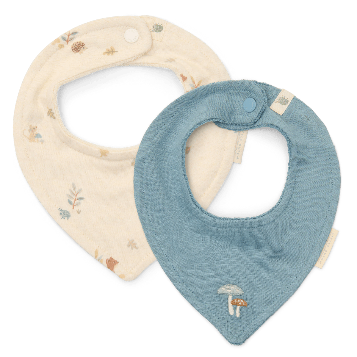 LD Bandana Bib  Multi Color 2 Pack