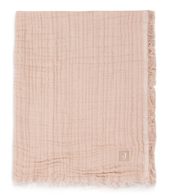 Blanket Muslin Fringe 120 x 120 cm