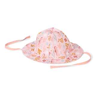 LD Reversible Hat Coral Sea/ Pink