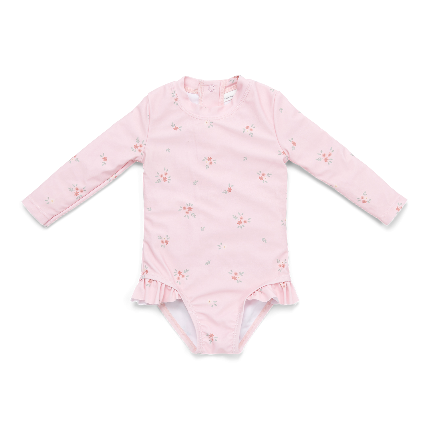 LD Swimsuit Long Sleeve Flowers