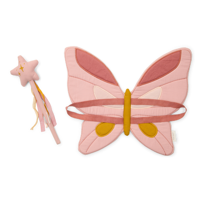 LD Fairy Wings & Magic Wand Pink