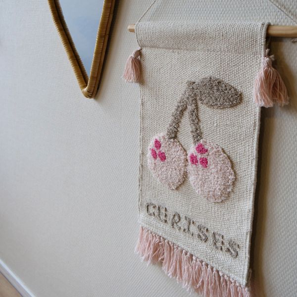 Wall Hanger 'Cerise '