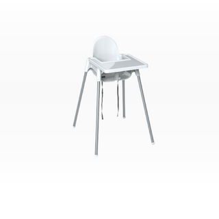 Ikea Antilop High Chair White with Tray