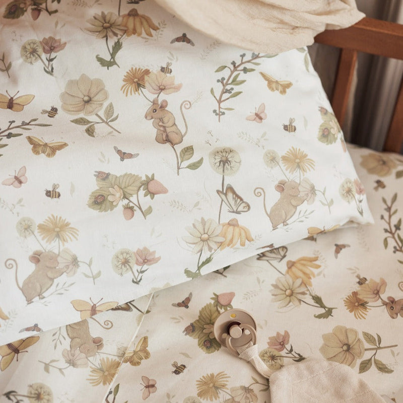 Duvet Cover Set 100x 140cm- Dreamy Mouse