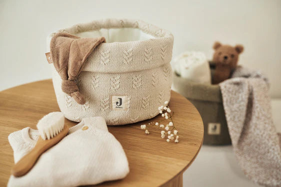 Changing Table Basket Grain Knit