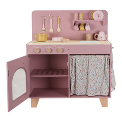 LD Wooden Kitchen Pink FSC