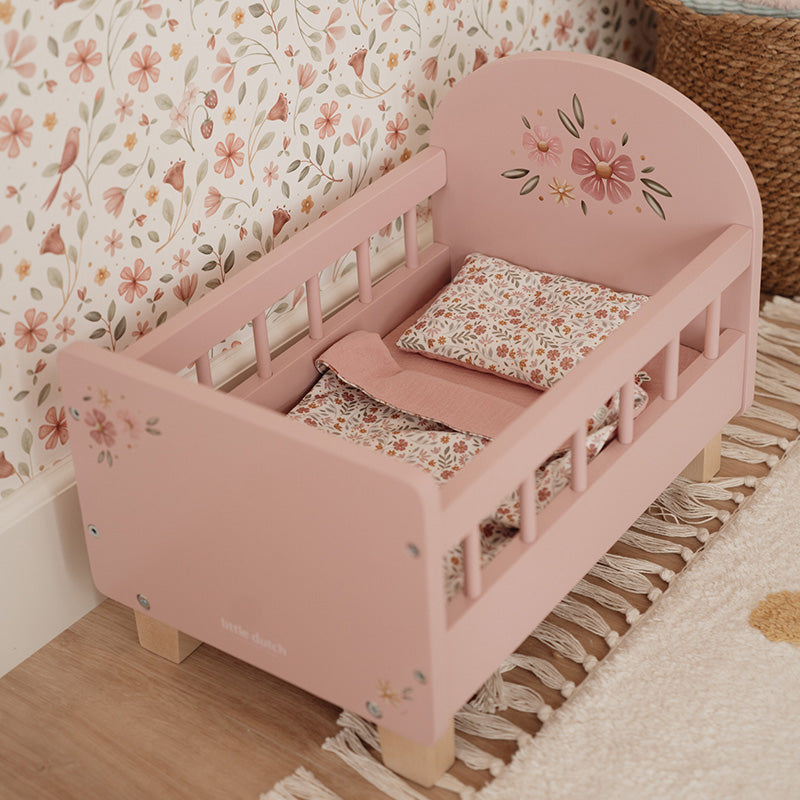 LD Wooden Doll Bed FSC