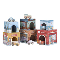 LD Stacking Block With Cars FSC