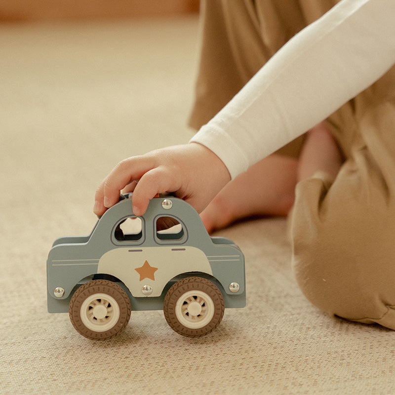 LD Wooden Police Car FSC