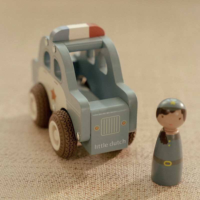 LD Wooden Police Car FSC