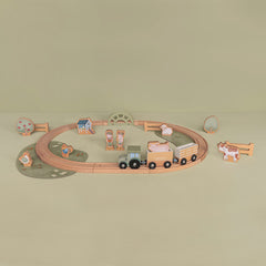 LD Wooden Train Track Little Farm