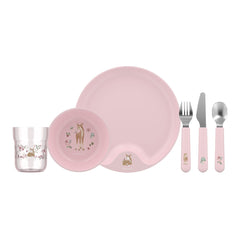 Little Dutch Mio Children's Dinnerware Set 6pc Fairy Garden