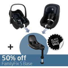 FamilyFix S base + Pebble S + Pearl S 50% off the base