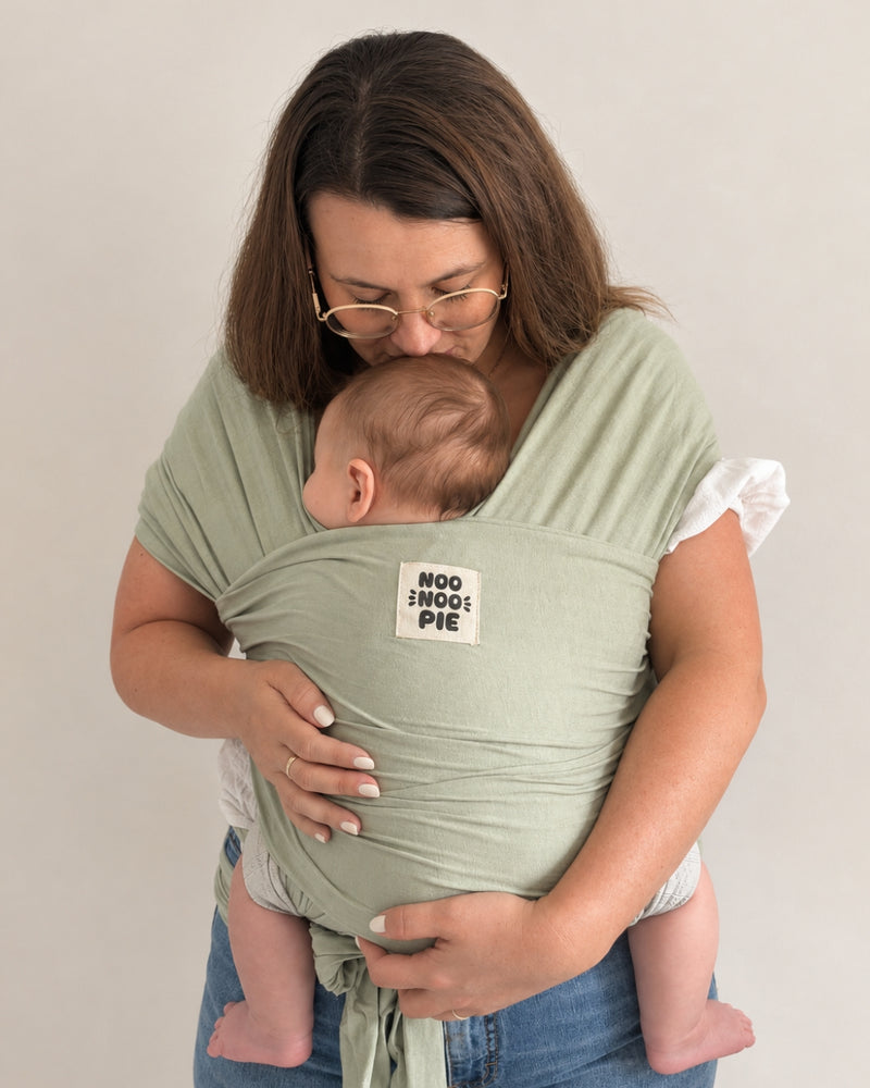 Noonoo Pie Baby Carrier Sage