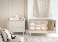 Cot Bed Petite Champagne 140 x 70