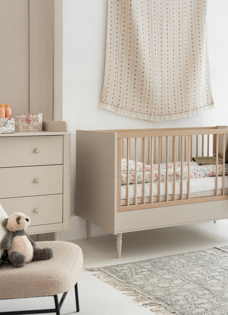 Cot Bed Petite Champagne 140 x 70