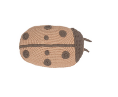 Crochet Cushion Ladybird