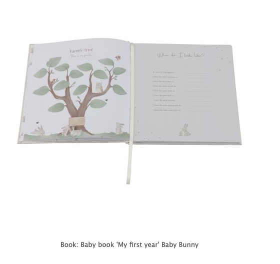 LD 'My First Year' Baby Book Bunny