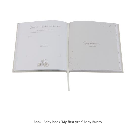 LD 'My First Year' Baby Book Bunny