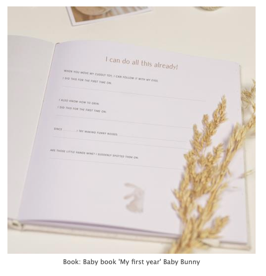 LD 'My First Year' Baby Book Bunny