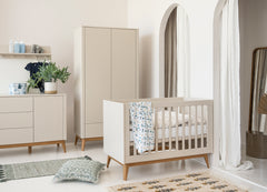 Cot Bed Seth Champagne 120 x 60