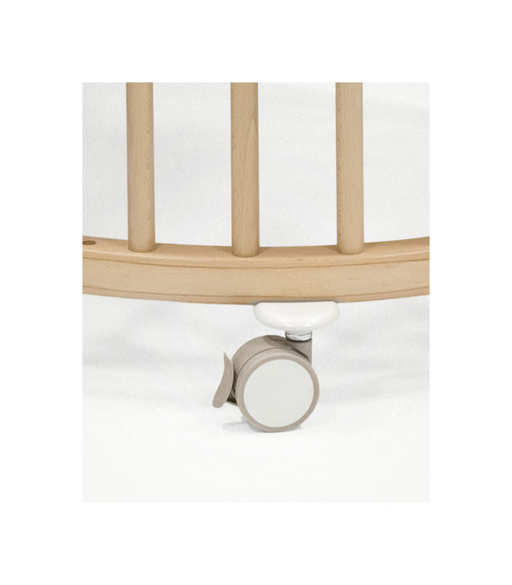 Oval mini clearance crib