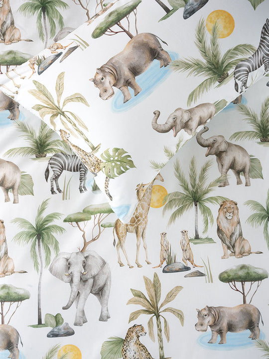 Duvet Cover Set Sunny Safari