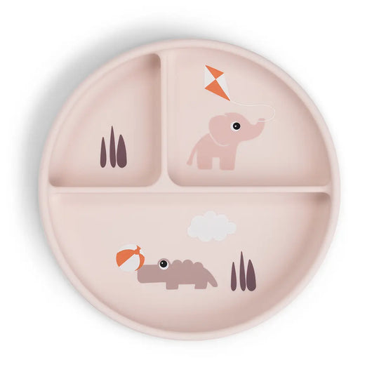 Stick& Stay Compartment Plate Playground