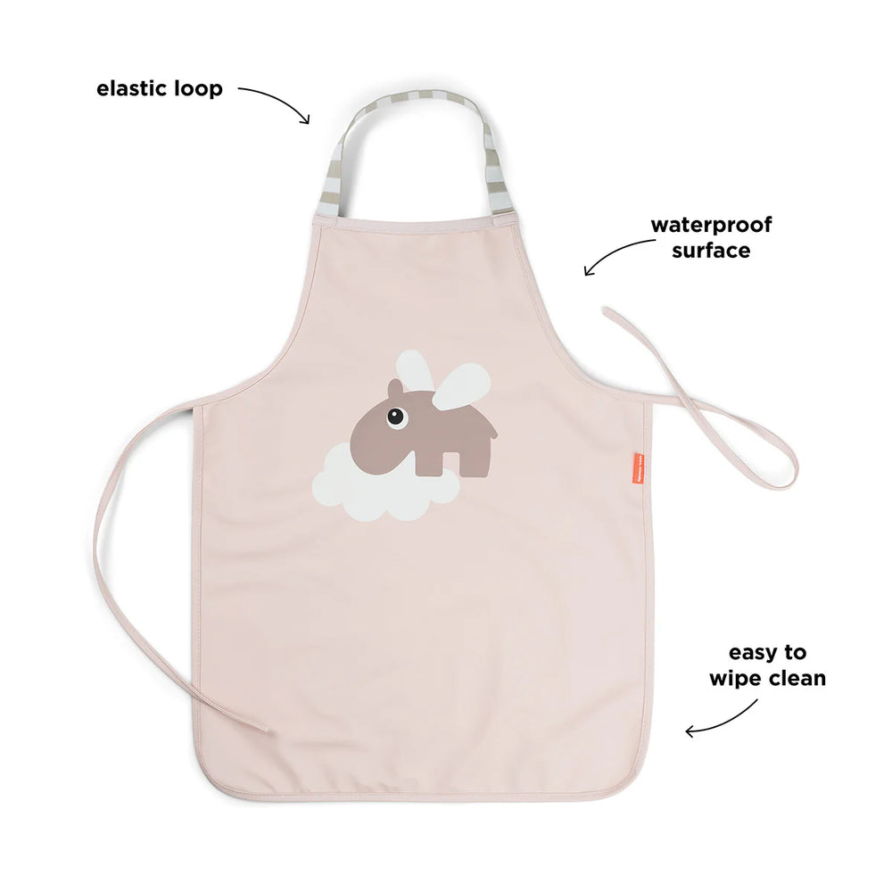 Waterproof Kids Apron Clouds