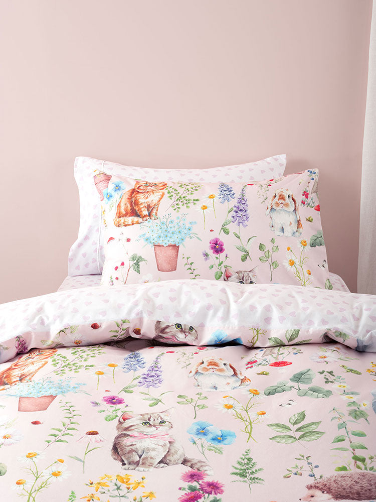 Woodland Whiskers duvet cover set