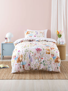 Woodland Whiskers duvet cover set