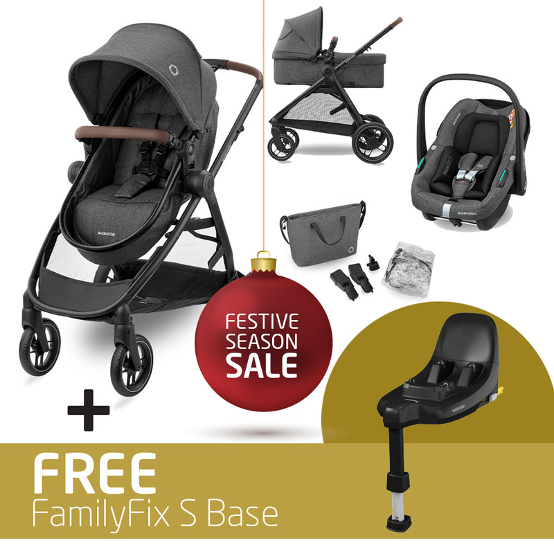 Zelia S Trio + FREE FamilyFix S Base