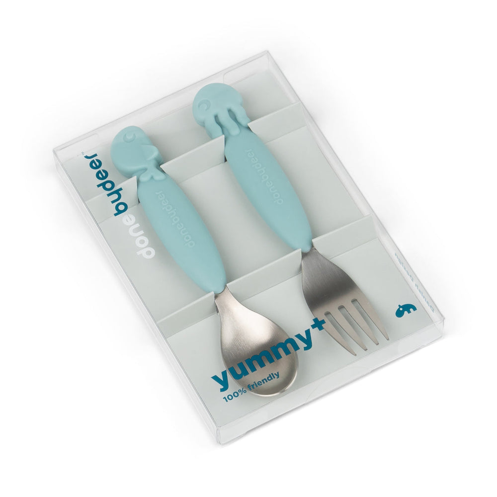 Yummyplus Spoon & Fork set sea friends