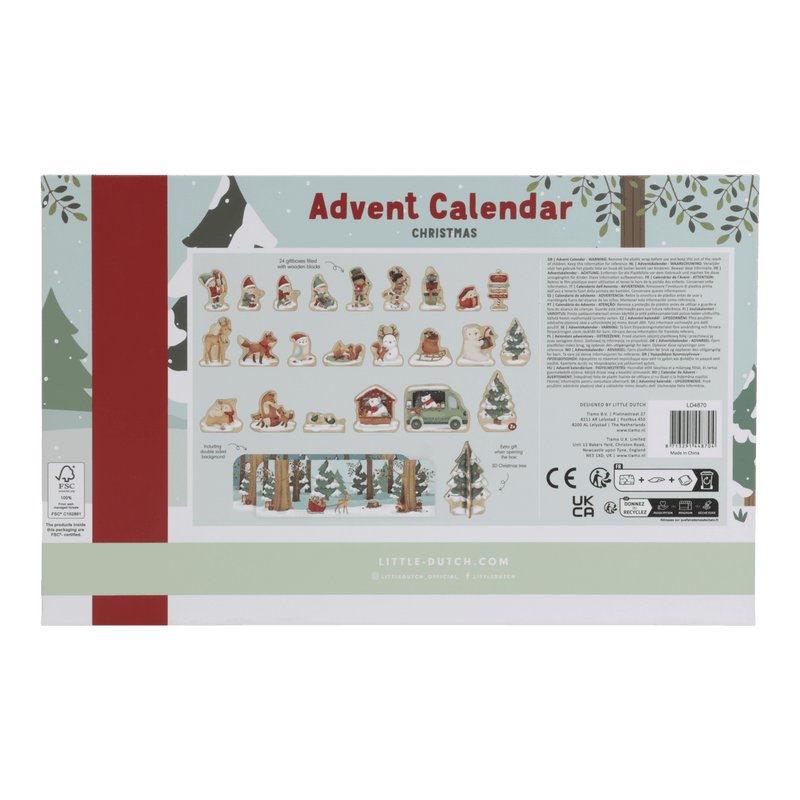 LD Advent Wooden Gift Box