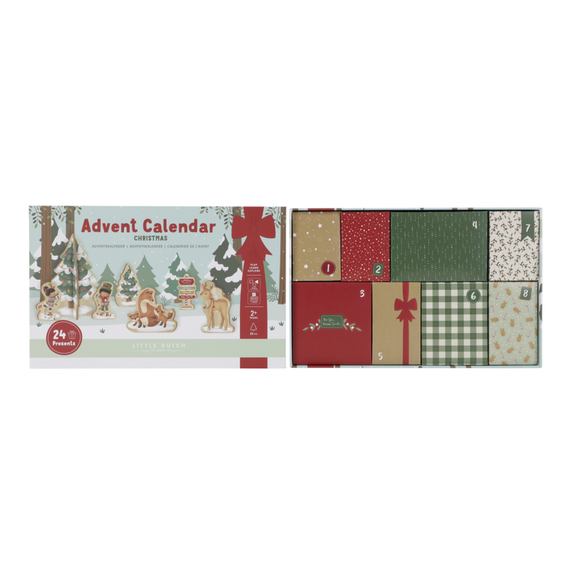 LD Advent Wooden Gift Box