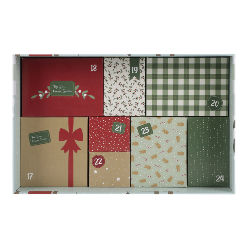 LD Advent Wooden Gift Box