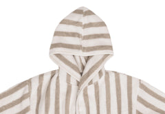 Bathrobe Terry Stripe 1-2 Years