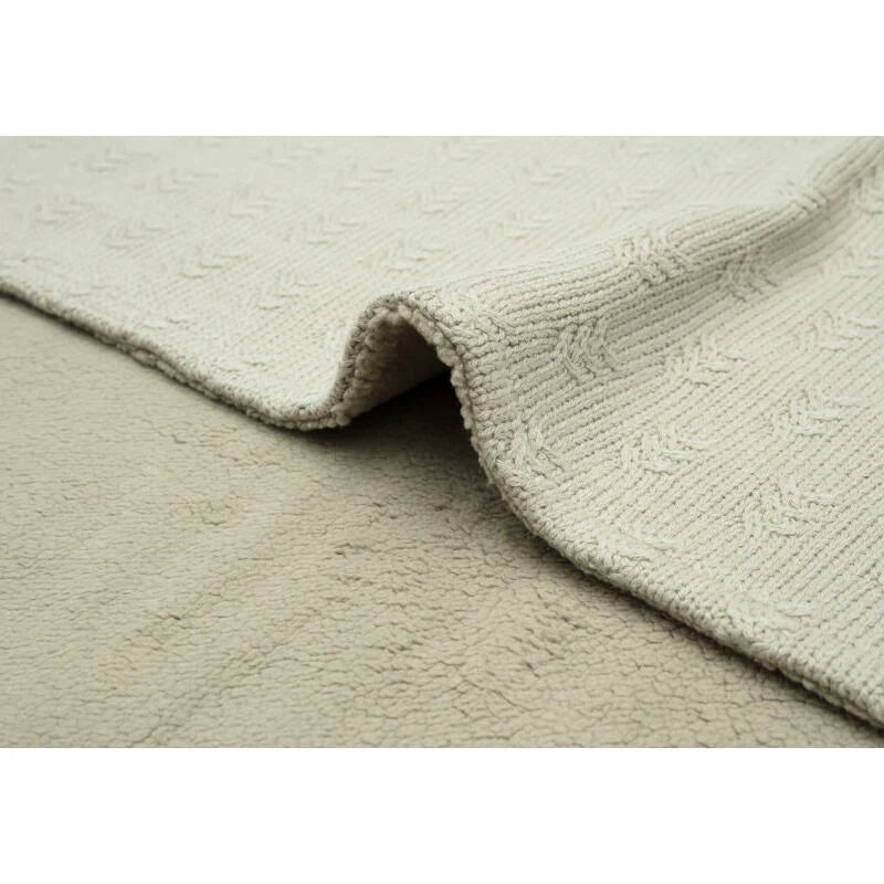 Blanket 100x150cm Grain Knit Velvet