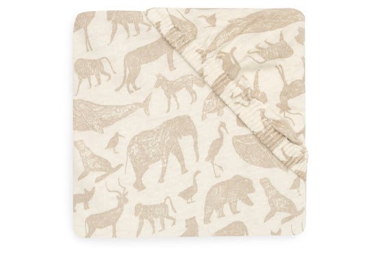 Jollein Fitted Sheet Jersey  60 x 120 cm