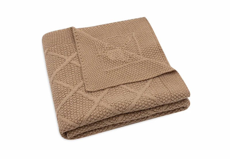 Blanket Check Knit 75 x 100 cm